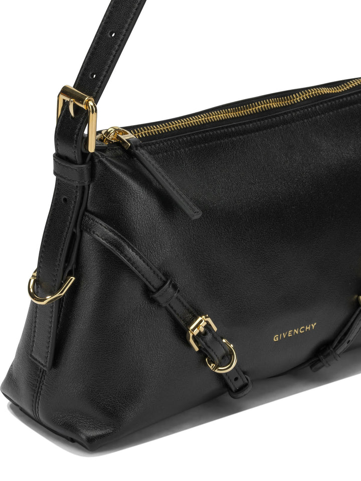Givenchy Voyou Shoulder Bags - Black | bdfdc4ce11d102e77a7f3d67f307cd4eb7088bc0