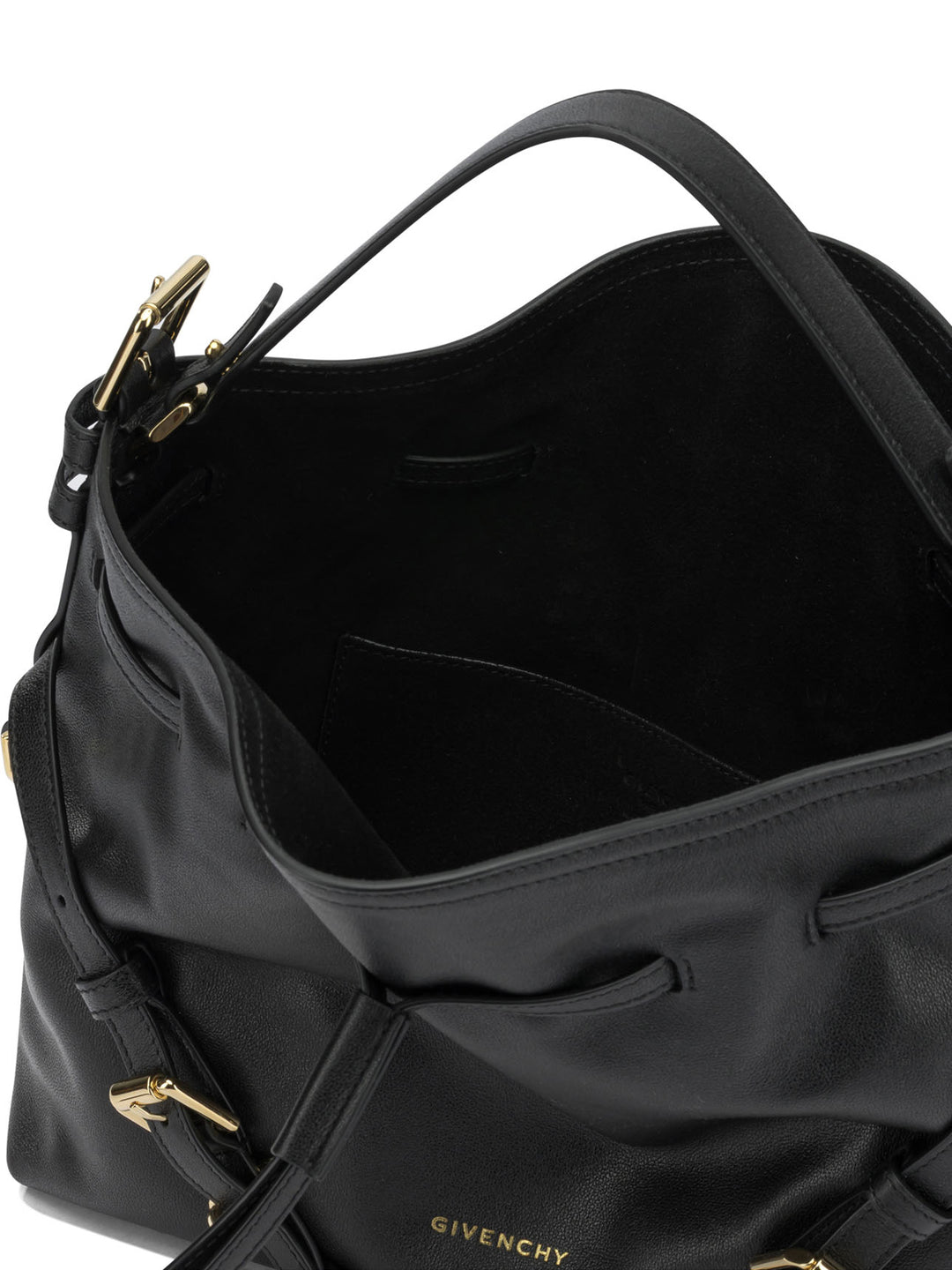 Givenchy Voyou Bucket Handbags - Black | 02696a061f064b584cfde97e557a0b2645f4d74f