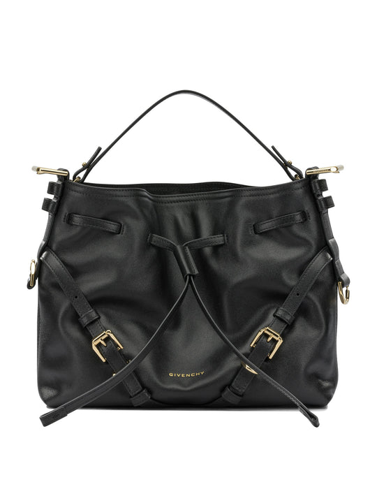 Voyou Bucket Handbags Black