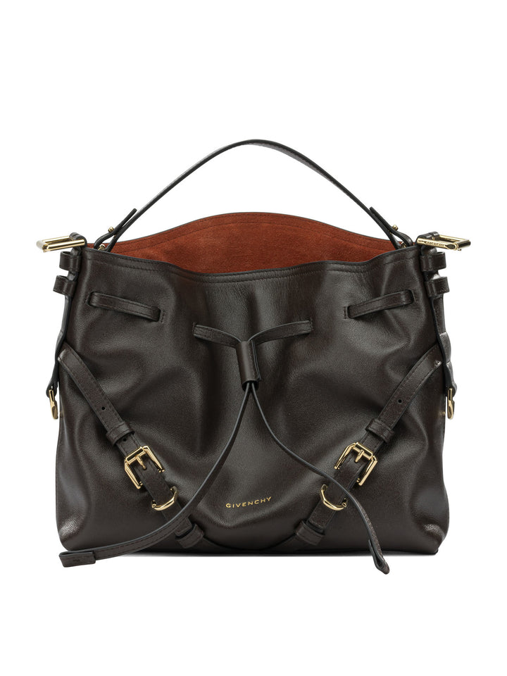Givenchy Voyou Bucket Handbags - Brown | dd302be038a823849a5eea9286b333cefc71bcda