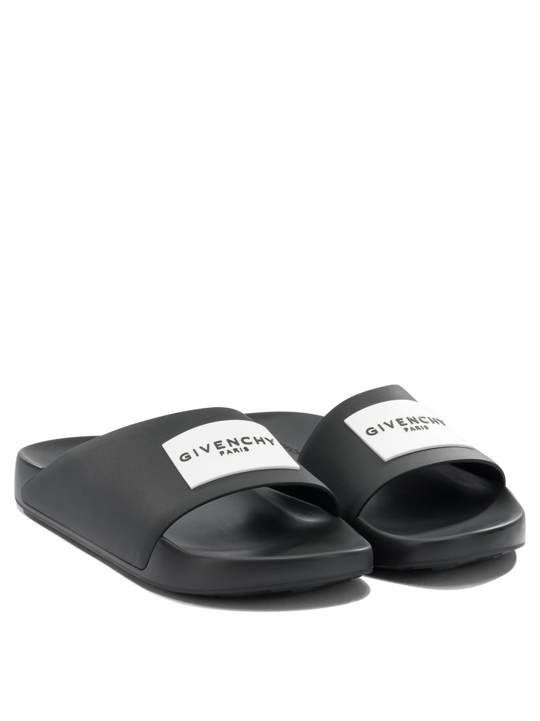 Givenchy Label Sandals - Black | 6a2b1740b18c1b3c01c8102b4ca1117fcf0a78df