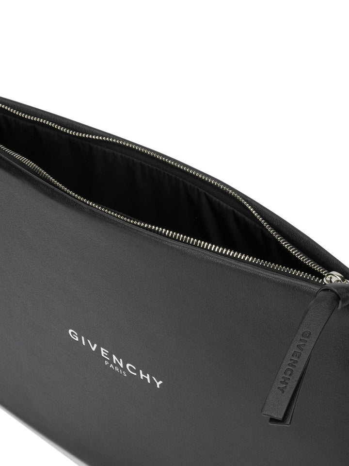 Givenchy Antigonia Stamped Pouch - Black | 95a353e36c8e13352f073f033db5e806e204e677