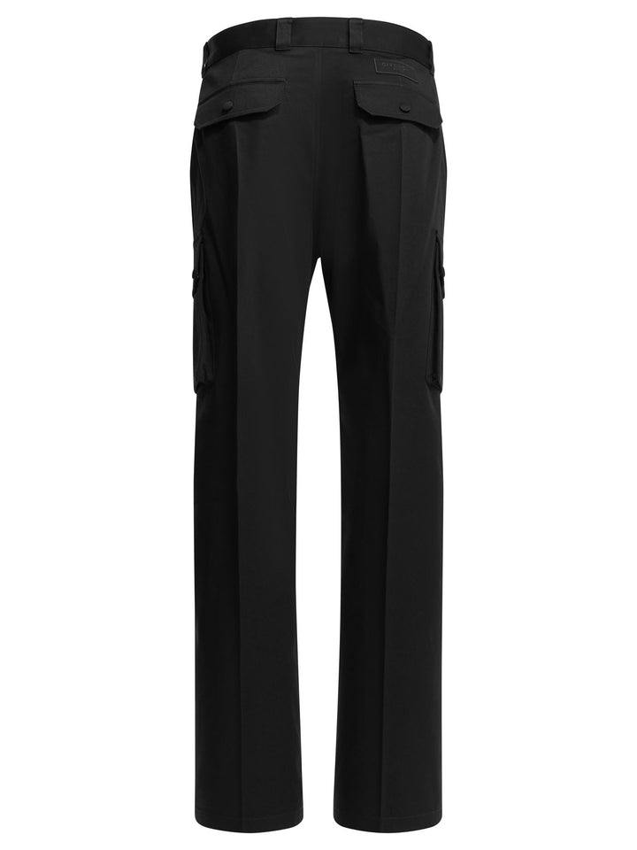 Givenchy Cotton Cargo Pants Trousers - Black | 71d3781a782852373ed3734ab95ca948a0d75e1a