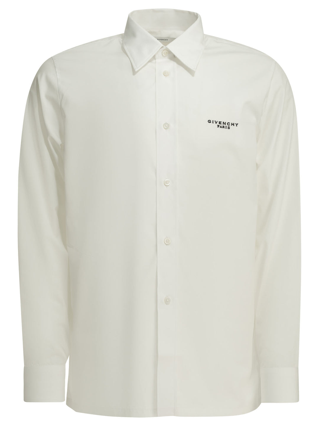 Givenchy Camicia Casual Con Logo Shirts - White | 744b19a468bfe8cc3aefece991a4256cf6503fbe