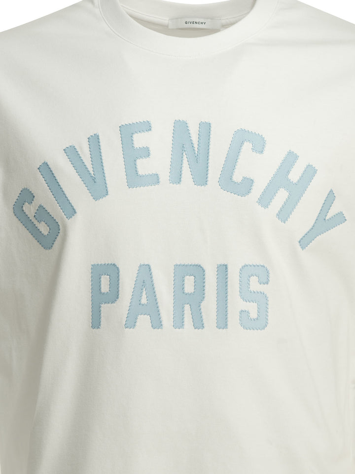 Givenchy Givenchy Paris T-shirts - White | 5920109c9f853775f187823d51c68a71e1ba6c79