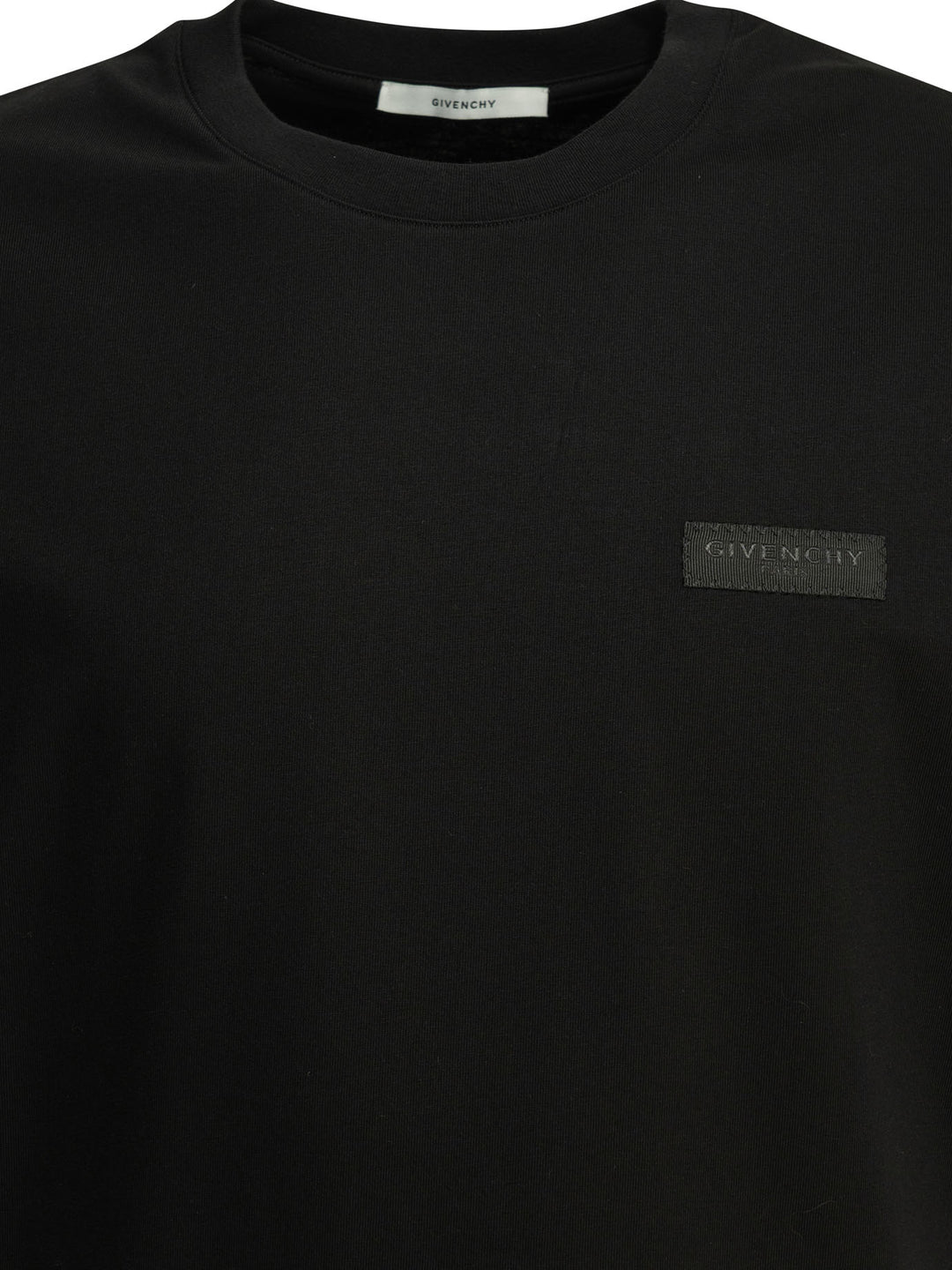 Givenchy Crew-Neck T-Shirt With Logo T-shirts - Black | 94d017ac4d98e7f5c49fb95556650dabfeb62110