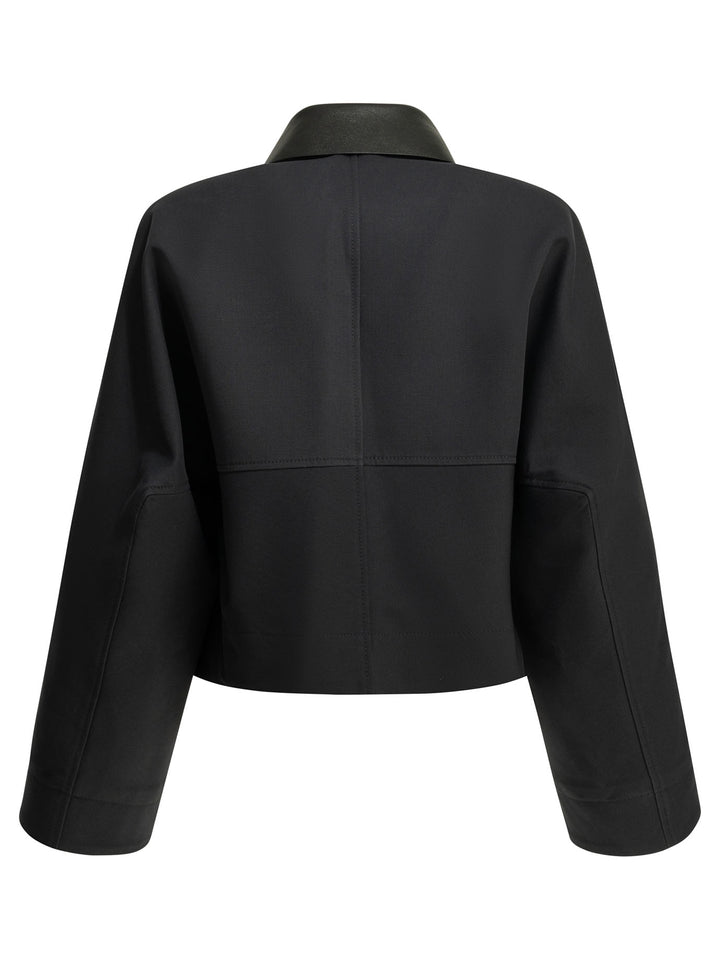 Givenchy Lightweight Cropped Jacket Jackets and Coats - Blue | 421bbc6a9faf51f056e6e4dce48c201d618dd2dc