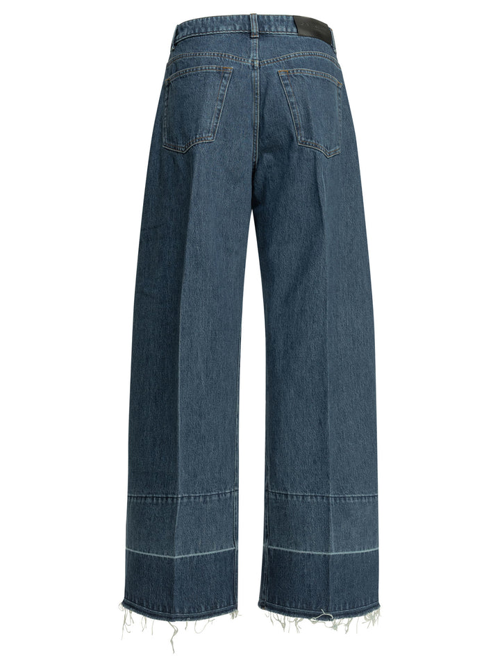Givenchy Wide Leg Jeans - Blue | c50da1d0ce076d5ab6f93fd67973d137a7cf946d