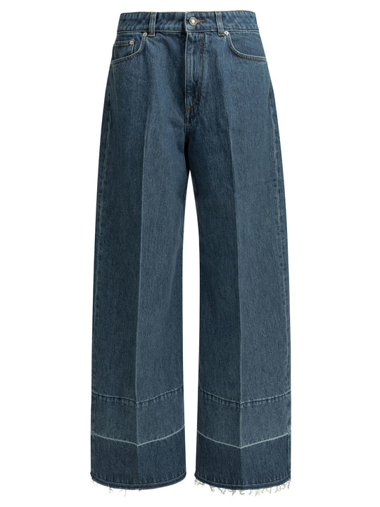 Wide Leg Jeans Blue