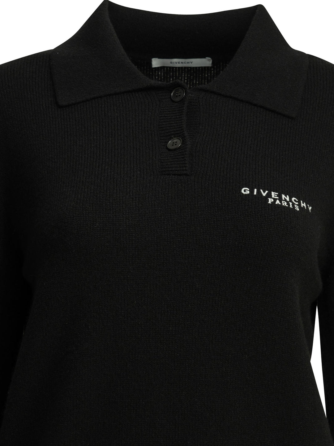 Givenchy Logo Polo Sweater Knitwear - Black | 239ee59bc5d8a8a2c120ecbf1f16a353cd0517ce