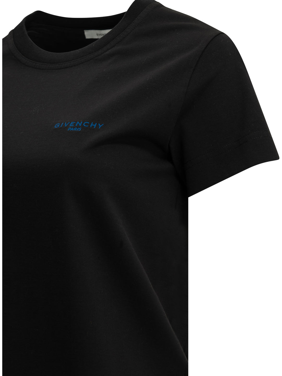 Givenchy Crewneck T-Shirt With Logo T-shirts - Black | 36d8bd020266be47b2fd15124ed2058c9ad73ef2