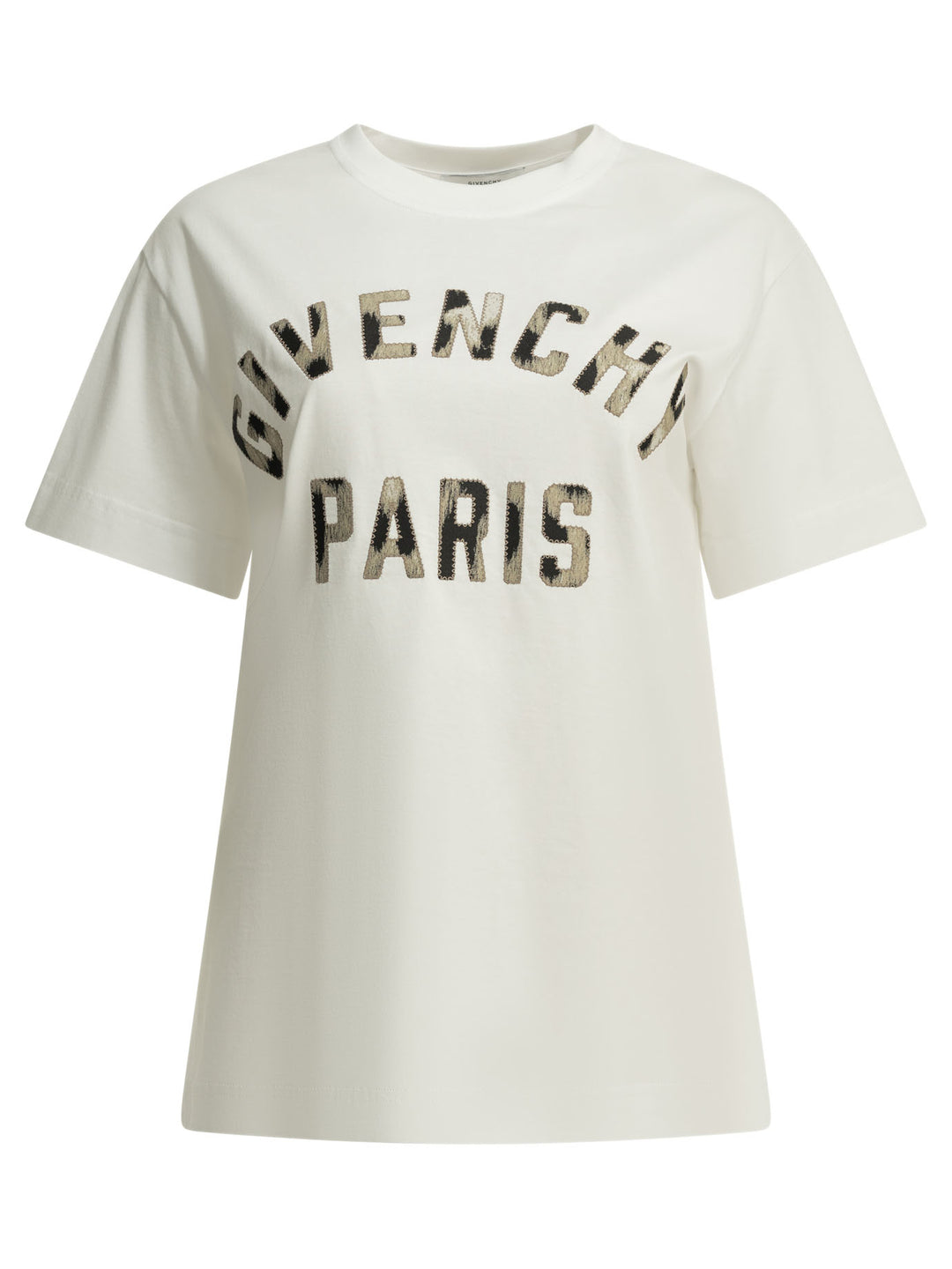 Givenchy Givenchy Paris T-shirts - White | 33bb42a5d9e26c29e4f5242a1d04b169dd06a4cf