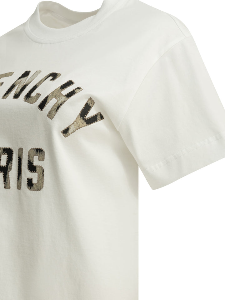 Givenchy Givenchy Paris T-shirts - White | 2998420b2462e073b376cce2e2663960be595581