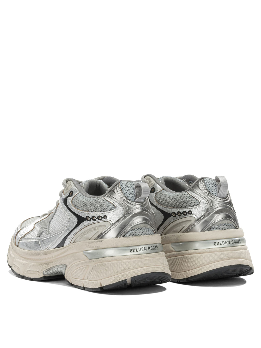 Golden Goose Lightstar Sneakers & Slip-On - Silver | 224d8d82b4593a3cbb2228878f84854340c22380