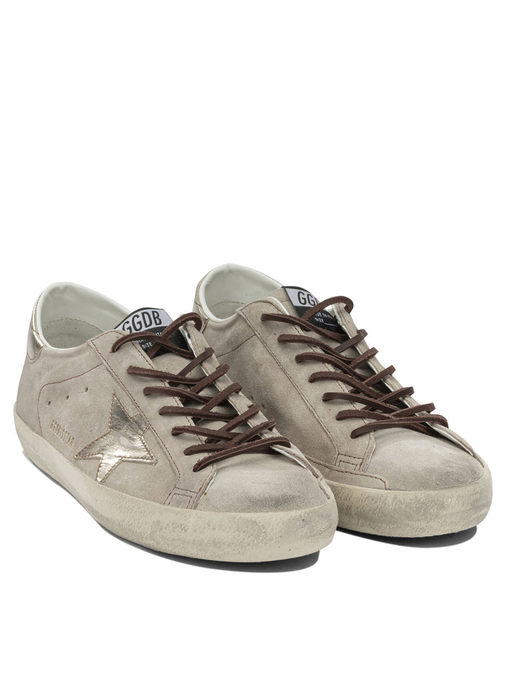 Golden Goose Super Star Sneakers & Slip-On - Beige | da30780f6d4f175cc8909edbf6b43126032726e1