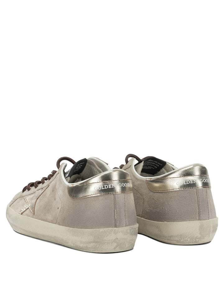 Golden Goose Super Star Sneakers & Slip-On - Beige | 561b15571aa43026a82c8ea434823ed860153efe