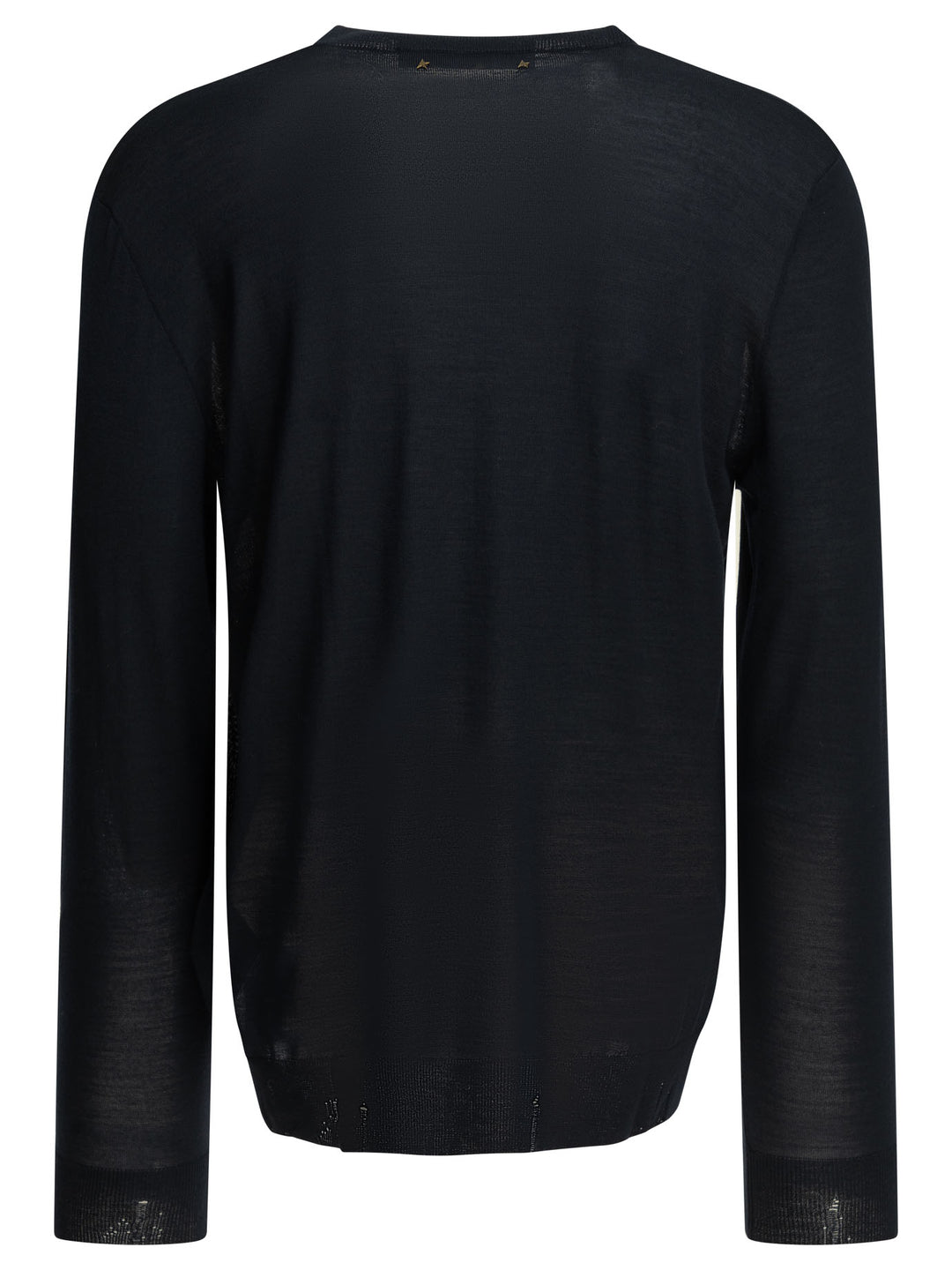 Golden Goose Wool Crew Neck Sweater Knitwear - Blue | 44fb05a68352a6a8a8ada3d6395b2fd4156892b8