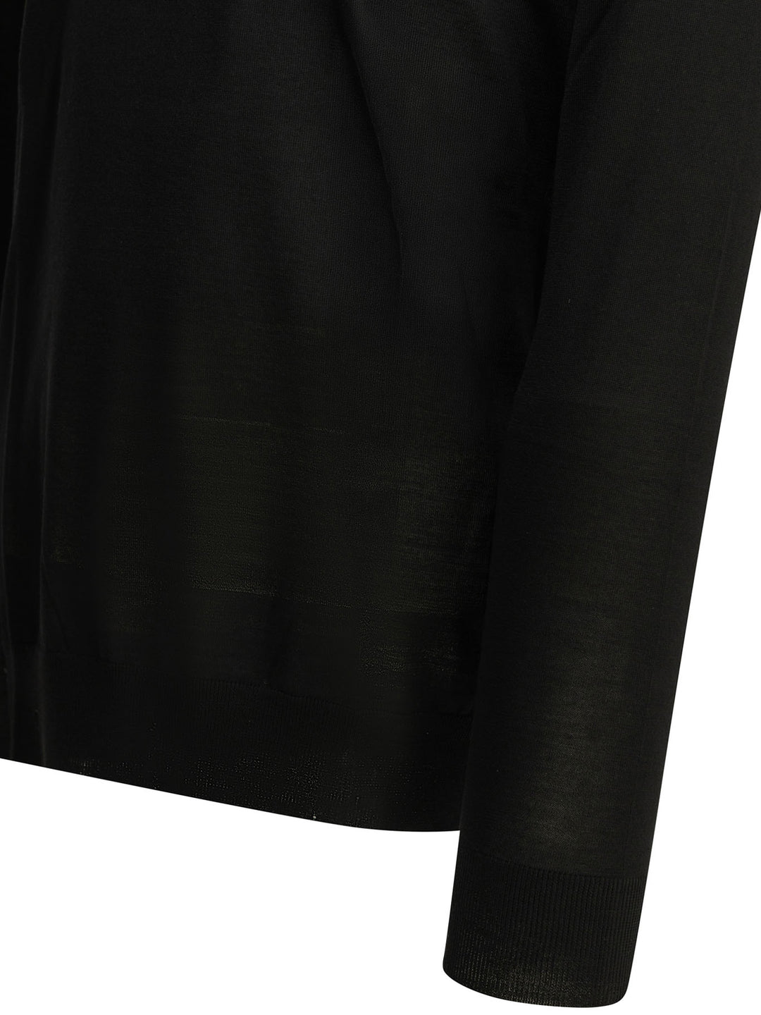 Golden Goose Wool Crew Neck Sweater Knitwear - Black | cc6d7366e694f8fc4e260d42b7c75af7e906a75e