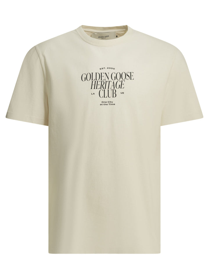 Golden Goose Journey T-shirts - White | 1bc69d355929b86734a10efd91514fcdcfb4b386