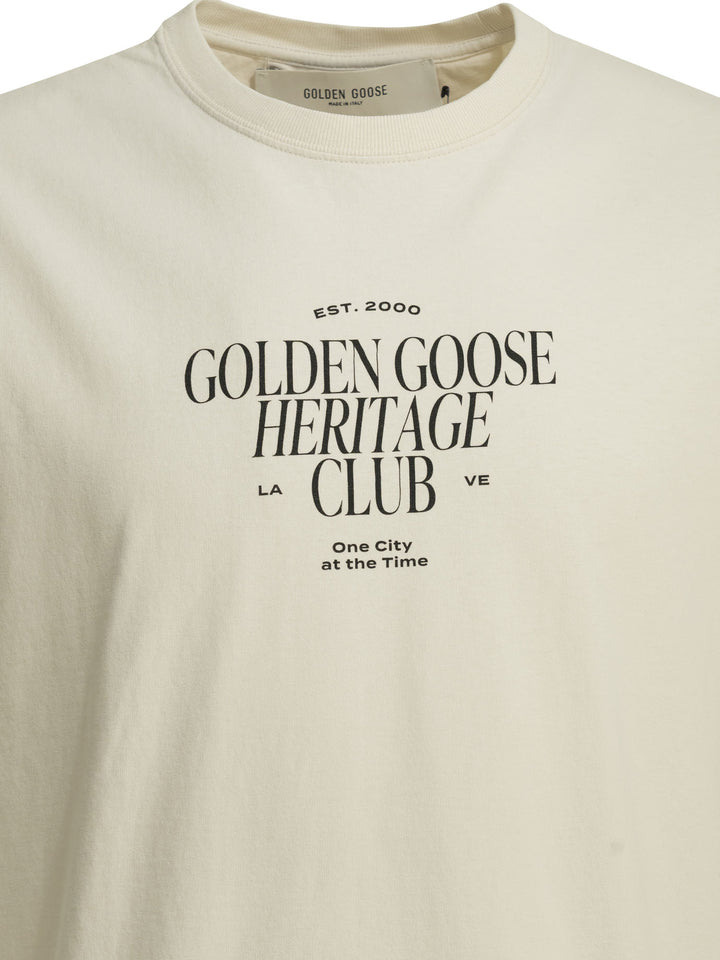 Golden Goose Journey T-shirts - White | a7171515f216932dfef8a4297e4ff5b3ebe95292