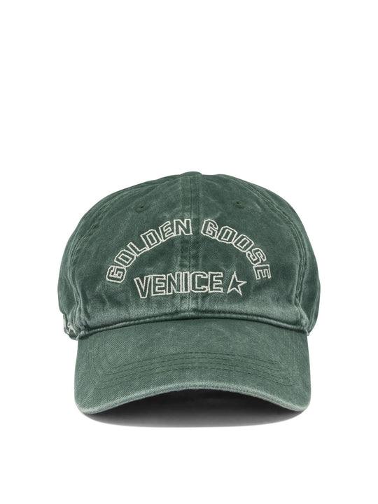 Golden Venice Hats Green