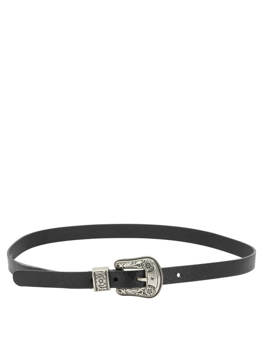 Hip Lace Belts Black