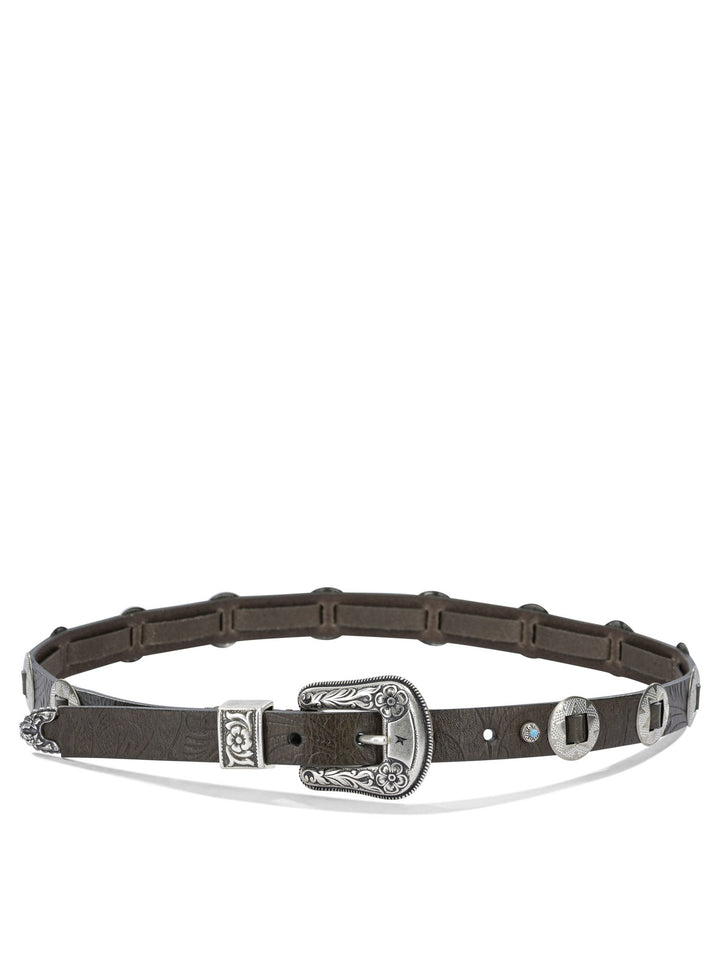 Golden Goose Lace Belts - Green | 2b0998cf74b5bb37c4c894361675905b0c40e945