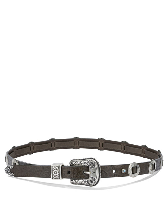 Lace Belts Green