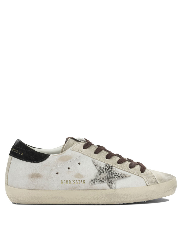Golden Goose Super Star Sneakers & Slip-On - Black | bd0bd37491cb569e63160949f70967f442e42bfe
