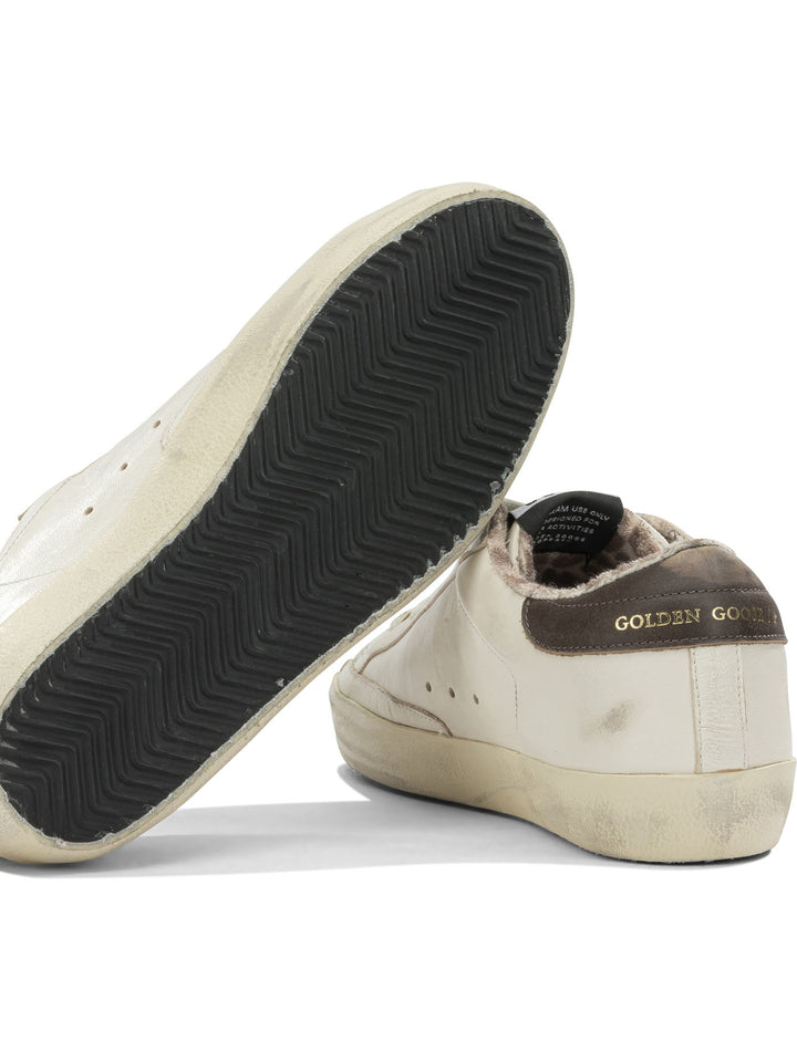 Golden Goose Super Star Sneakers & Slip-On - Brown | 395d33a0aec41ac086fbd9d91a1df477a3d65b34