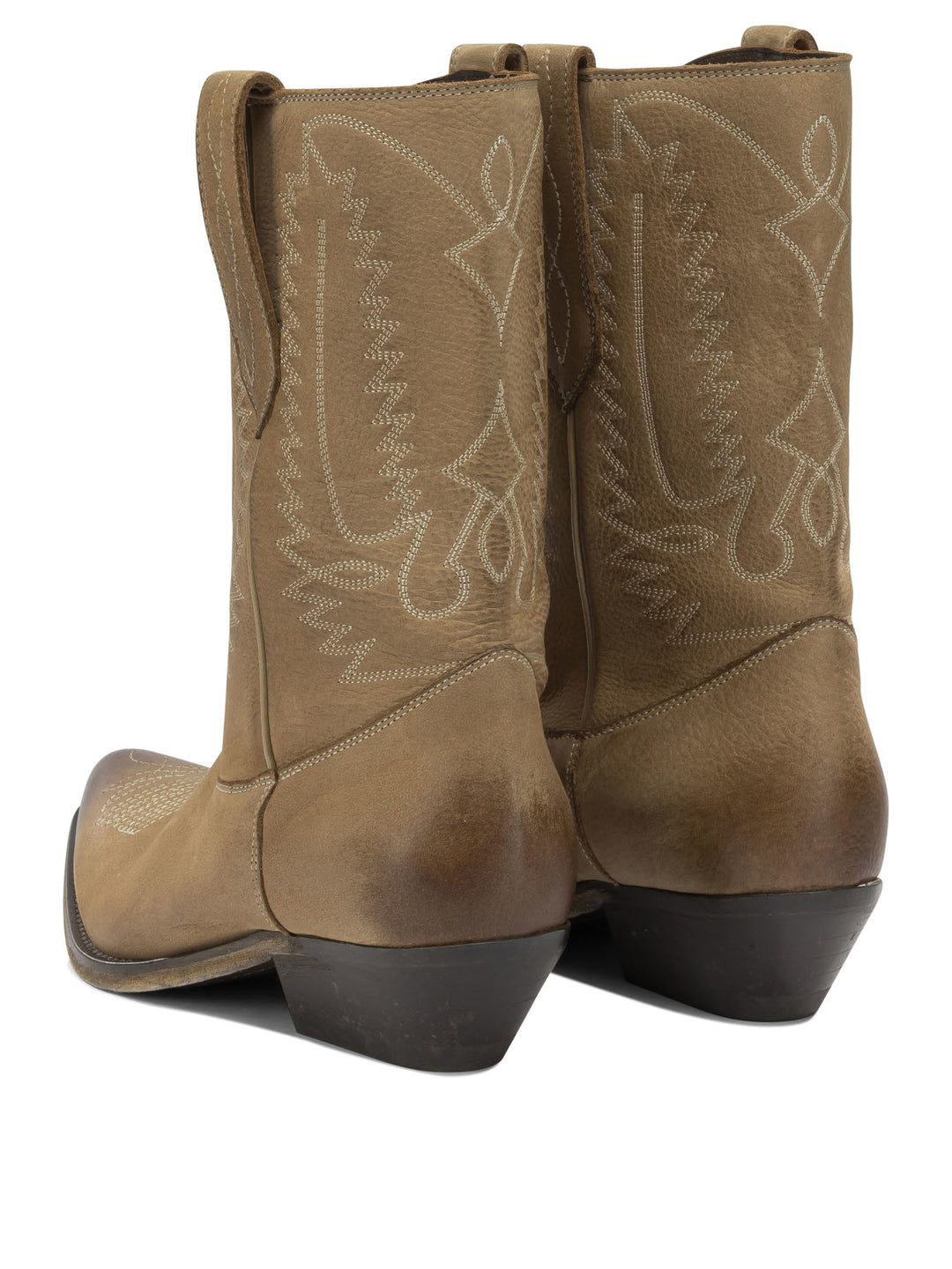Golden Goose Wish Star Boots and Ankle Boots - Beige | 156053e03037e6b2e5f578a8acd9e0833e3fd9e6