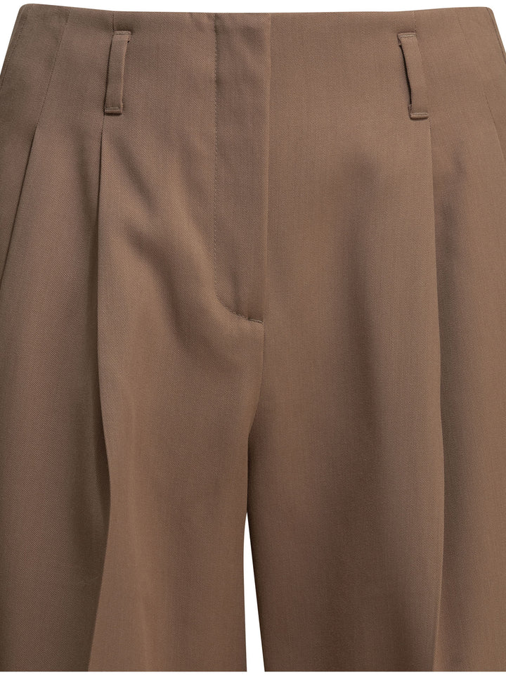 Golden Goose Tailored Pants Made Of Virgin Wool Trousers - Pink | 221ef0285556f85e26c7497fd5a7e2b33c397dad