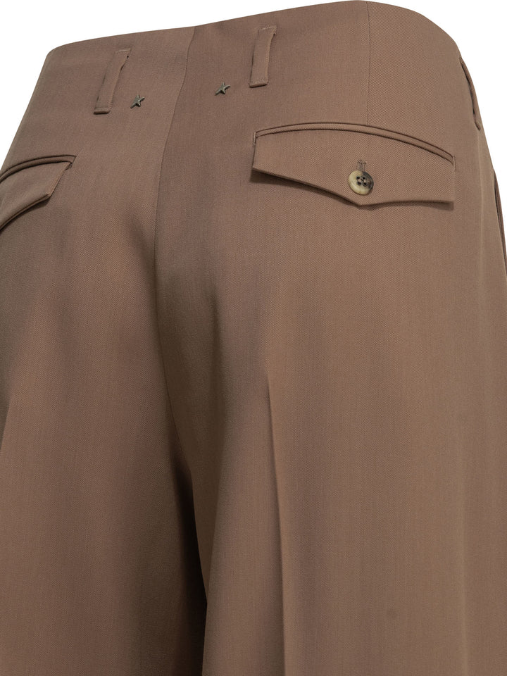 Golden Goose Tailored Pants Made Of Virgin Wool Trousers - Pink | 84f97b3f0086c701e7b0b99596eabaecab752ea1