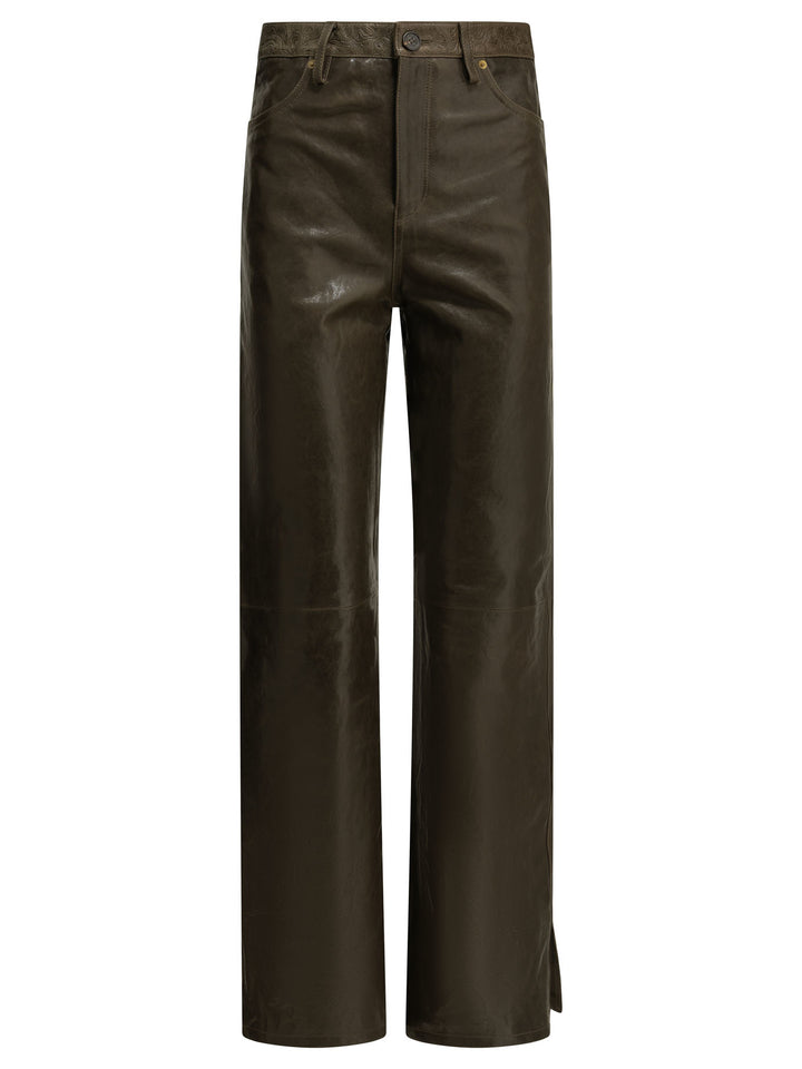 Golden Goose Melany Trousers - Green | 4042da79ee814cf7a7926f71b7fb0c839ce836cd