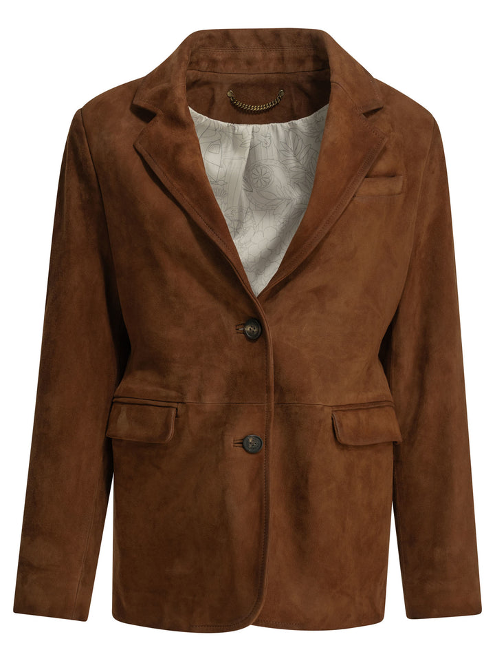Golden Goose Journey Jackets and Coats - Brown | d947425a6b0672370948a354f05f3576af4761c4