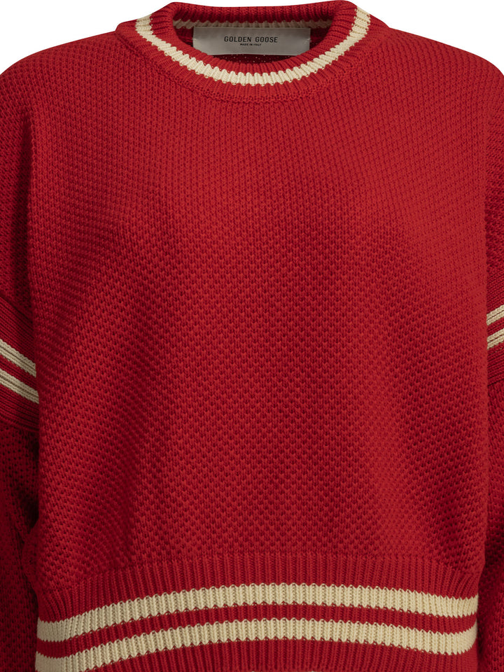 Golden Goose Rachel Knitwear - Red | 91159d452bb41d5db715ee3ddcac192416d8a1f3