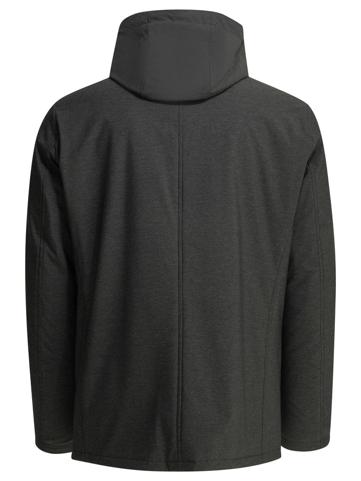 Herno Resort Jackets and Coats - Grey | 84ed59008330e1d95fc50bd9d70ebea234697740