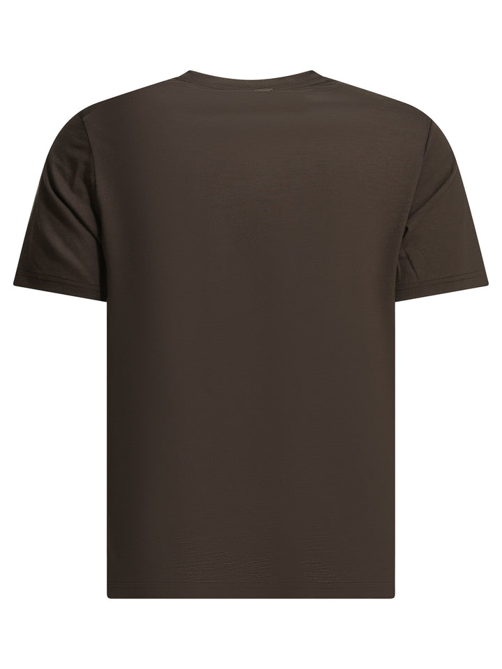 Herno Resort Lana T-shirts - Brown | 953447177e9d7be0f5c26413d25507299542fcd6