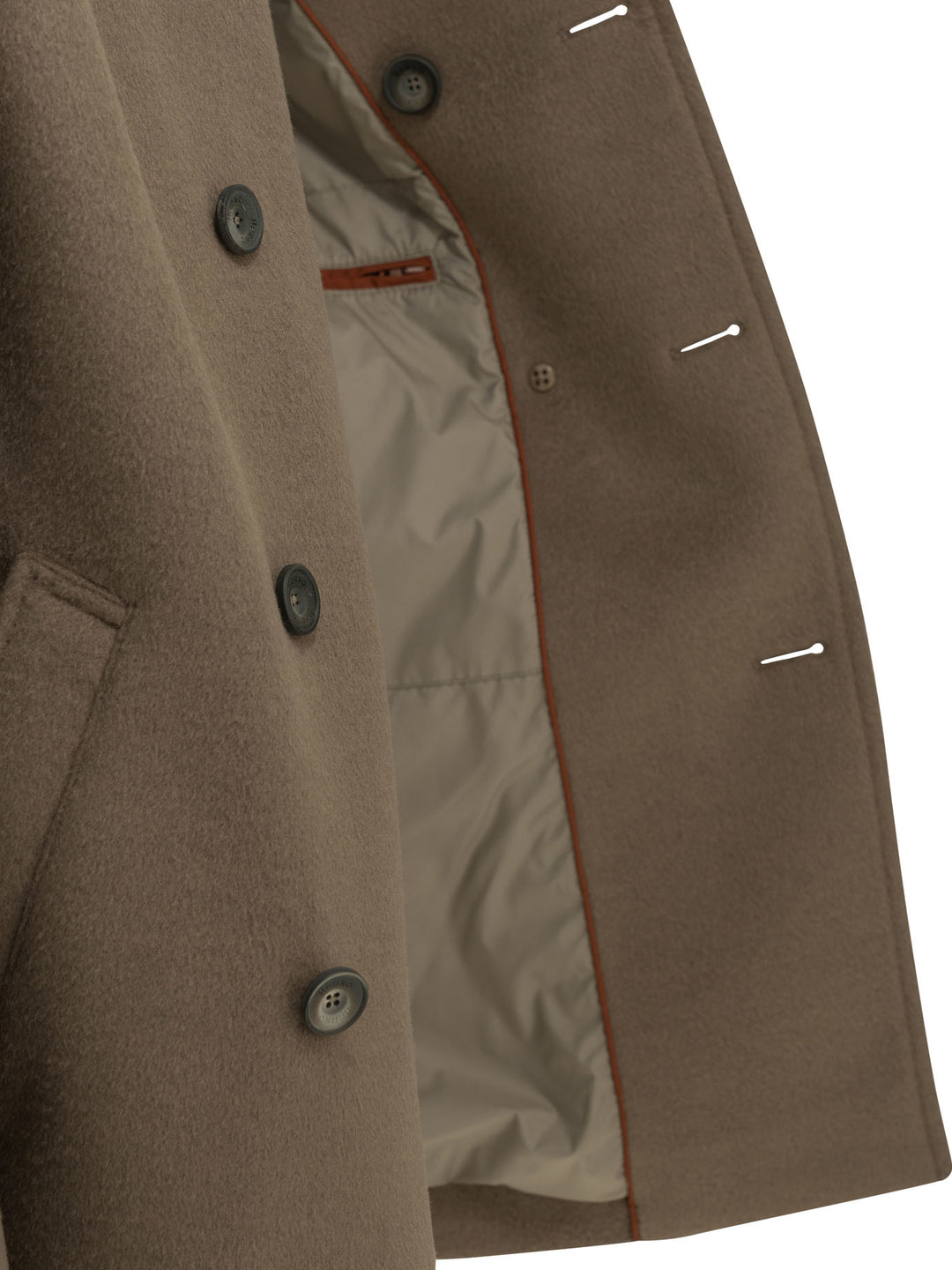 Herno Peacoat Resort Jackets and Coats - Brown | 344ae3e14e02268455ab38e67b5d1ad1f5930ebf