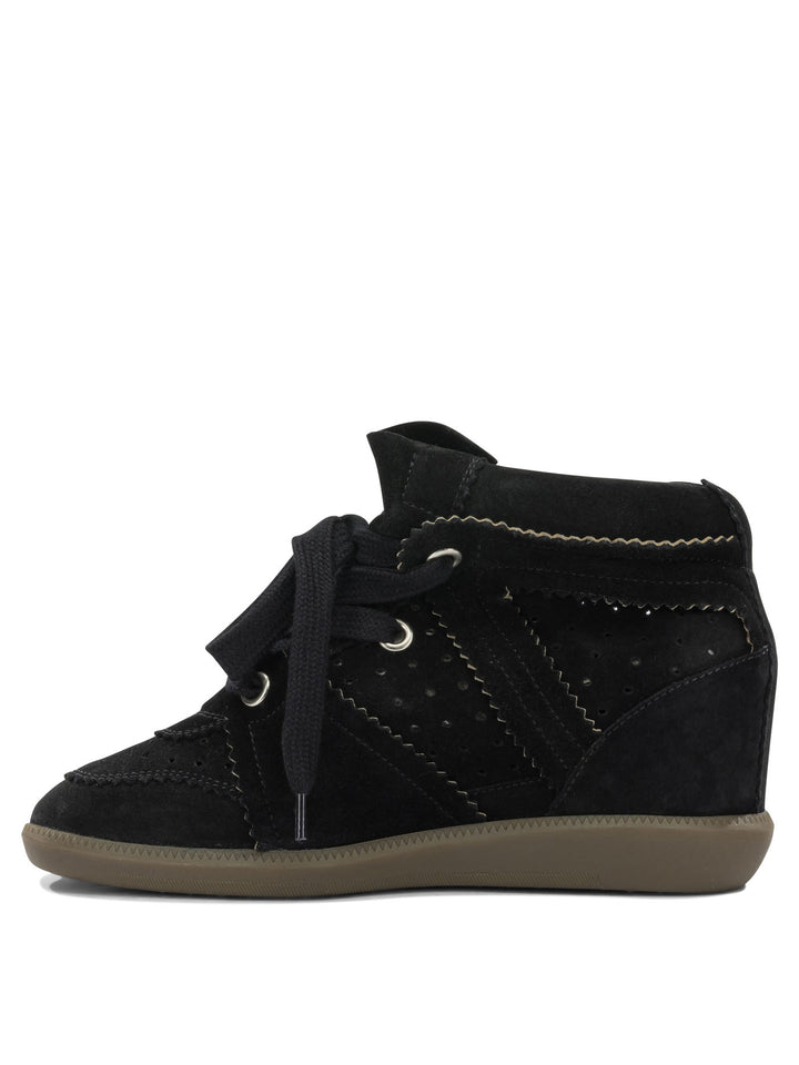 Isabel Marant Bobby Sneakers & Slip-On - Black | 8d1df0d1ad336f0fca64ac79e610b33893b97067