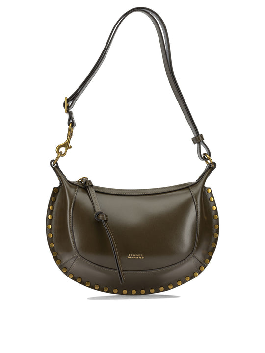 Oskan Moon Shoulder Bags Green