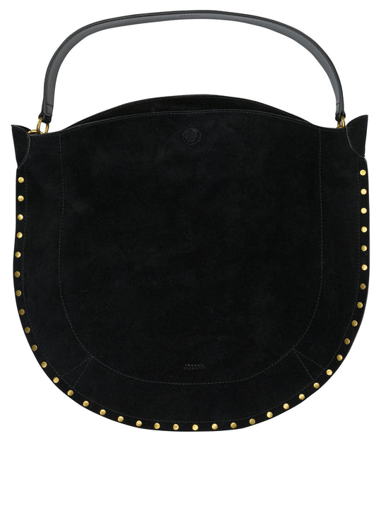 Oskan Hobo Soft Shoulder Bags Black