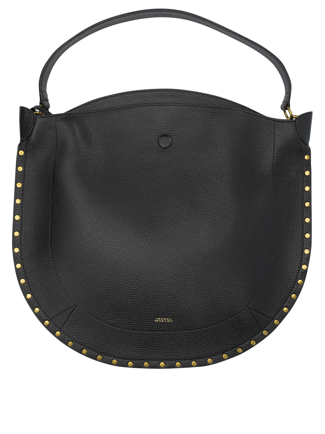 Isabel Marant Oskan Hobo Soft Shoulder Bags - Black | 6d56ba850c7b484a1d9ff1b5983f819c3560fe2e
