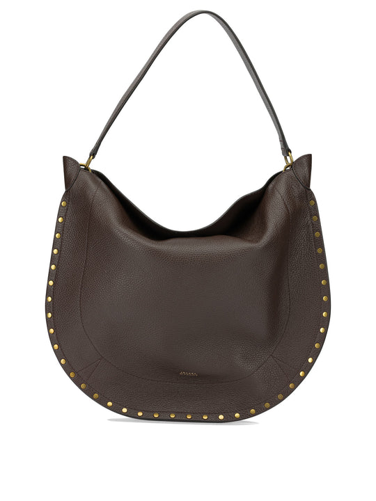 Oskan Hobo Soft Shoulder Bags Brown