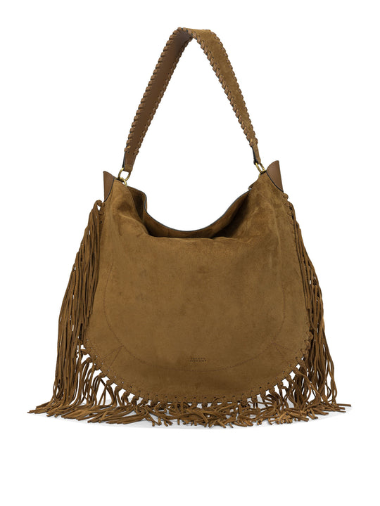 Oskan Hobo Soft Shoulder Bags Brown