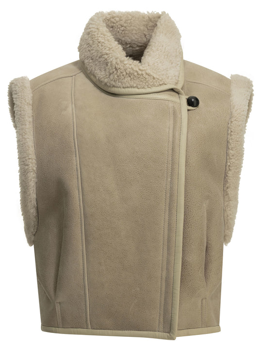 Alime Jackets And Coats Beige
