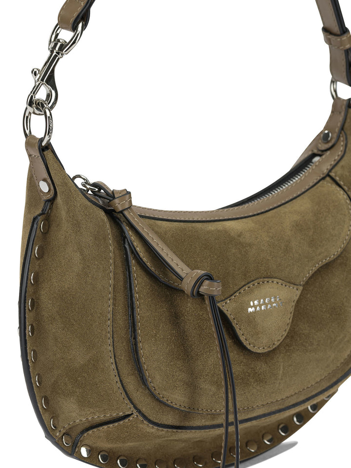 Isabel Marant Moon Pocket Shoulder Bags - Brown | b84554f739215375a8162f38084e0e7a327b3b28