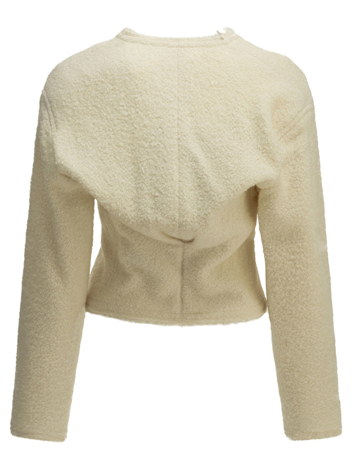 Isabel Marant Suna Jackets and Coats - White | d805fdf8f7ef6a74e1397b19d489ae936812fdf7