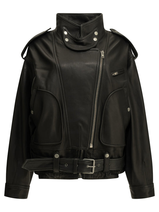 Farza Jackets And Coats Black