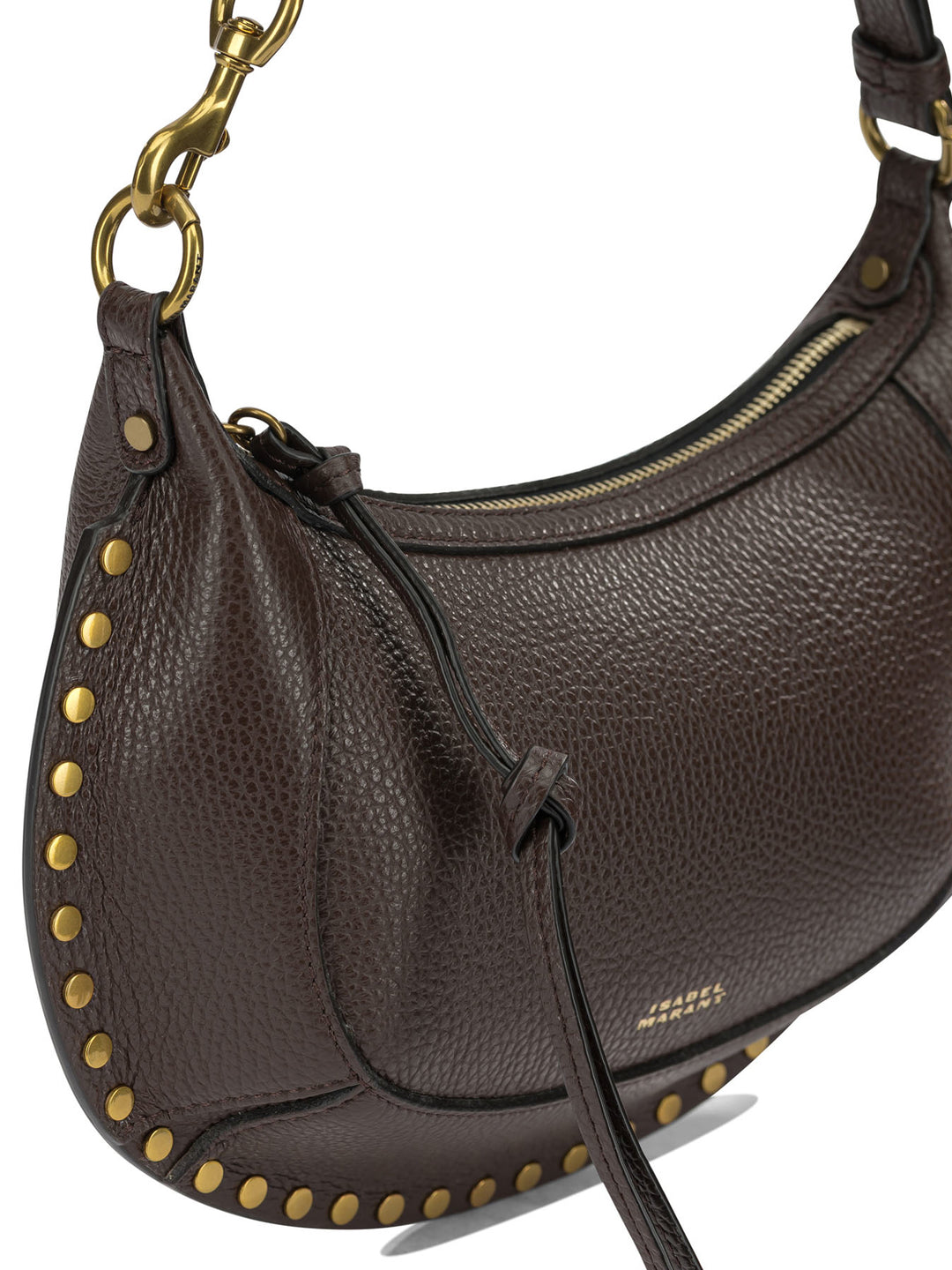 Isabel Marant Oskan Moon Shoulder Bags - Brown | 3b2cd62b32cb7cd310cb7c4ca0aeaea56d6e3873